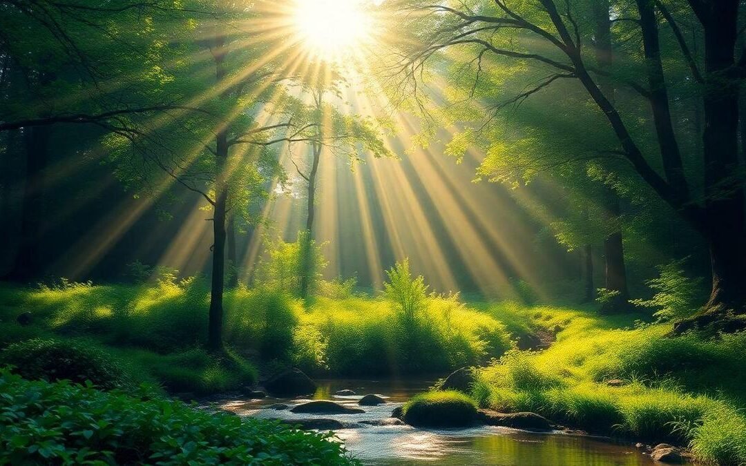 Luz do Mundo e a natureza espiritual fascinante